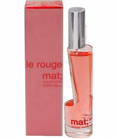 mat; le rouge